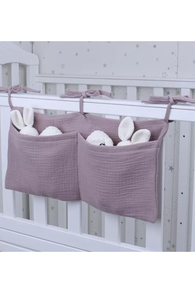 Organizer for crib or bassinet Smooth