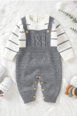 Knitted jumpsuit Mon Grey