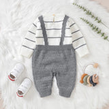 Knitted jumpsuit Mon Grey