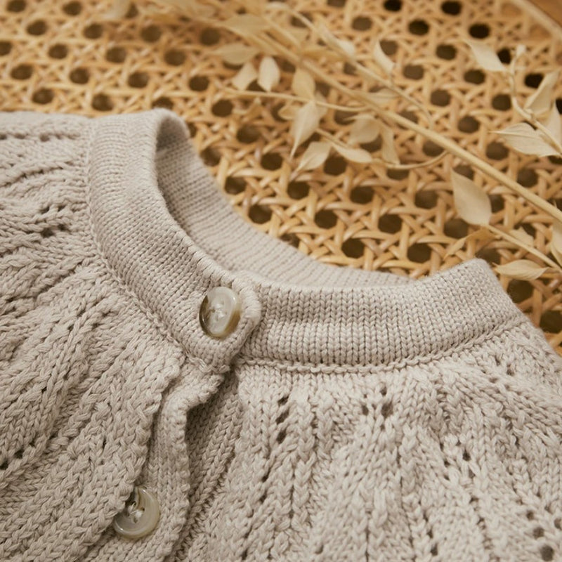 Baby knitted cardigan