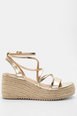 Wedge Sandal Bari Gold